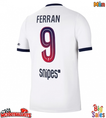 Paris Saint-Germain Ferran Torres #9 Replica Away Stadium Shirt 2026-27 Short Sleeve